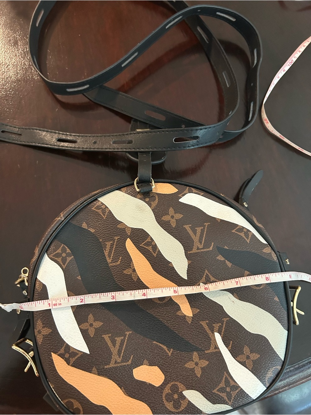 Multicolor Black Handbag - Picture 3 of 11